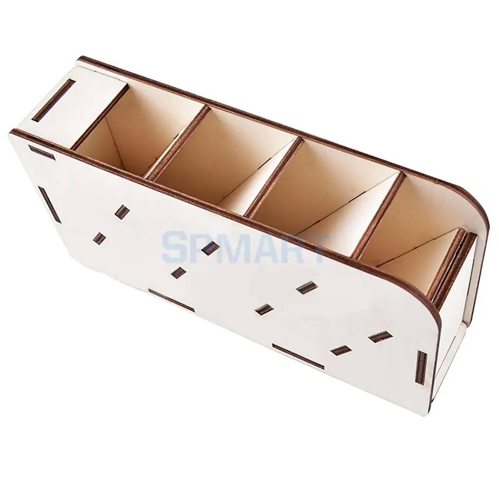DIY Basewood Portable Action Figure Model Building Kit Tool Storage Rack Shelf for Gundam