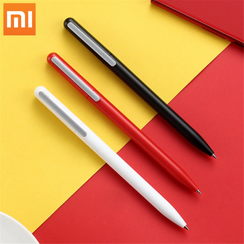 

3pcs Original Xiaomi Pinluo Signing Pen 9.5mm 0.5 Ink Smooth Switzerland Refill MiKuni Japan Ink Black Refill for smart Office