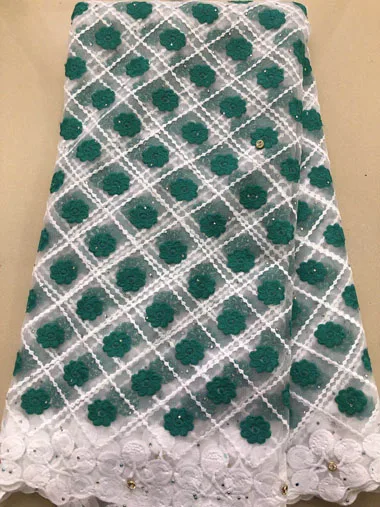 Новая французская молочная шелковая чистая кружевная ткань Высококачественная африканская Тюлевая кружевная ткань со стразами для нигерийской свадьбы ELL3810