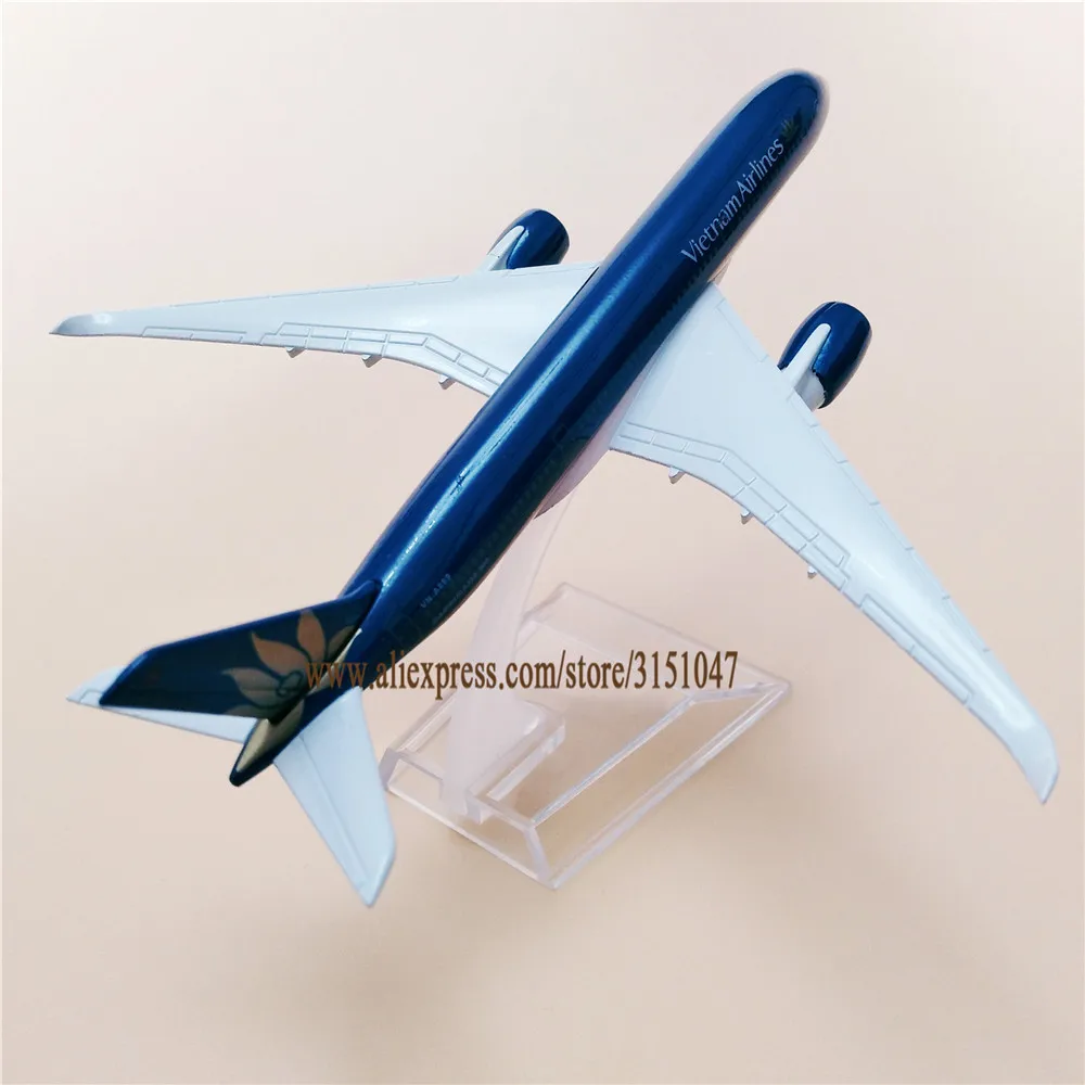 16 см сплав металла AIR Vietnam Airbus 350 A350 Airways модель самолета Модель W Стенд самолет