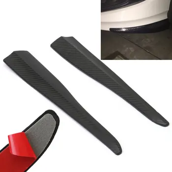 

2Pcs Carbon Fiber Colloid Car Styling Mouldings Bumper Corner Scratch Guard Protector