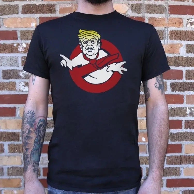 Трамп бустерс Ман футболка S M L XL 2XL 3XL новый дизайн смешных парней тройник человек