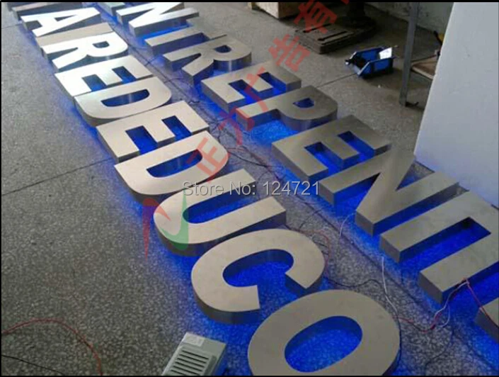 Вывески из нержавеющей стали|letter led|led letterssign led |
