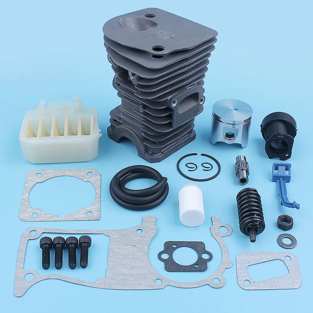 40mm Cylinder Piston Air Filter Gasket Seal Kit For Husqvarna 340 345 350 E & EPA Chainsaw Nikasil Plated Replacement Parts 40mm Cylinder Piston Air Filter Gasket Seal Kit For Husqvarna 340 345 350 E & EPA Chainsaw Nikasil Plated Replacement Parts