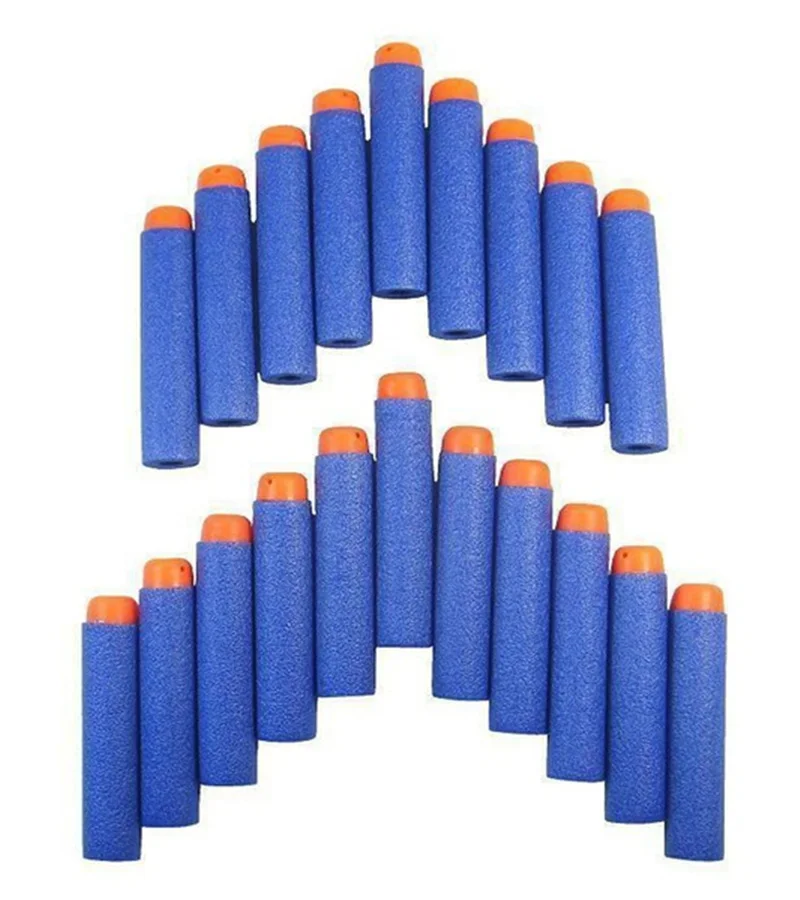 2018 50 шт./лот для Nerf пули мягкая пустотелая головка отверстия 7 2 см|Игровые мечи| |