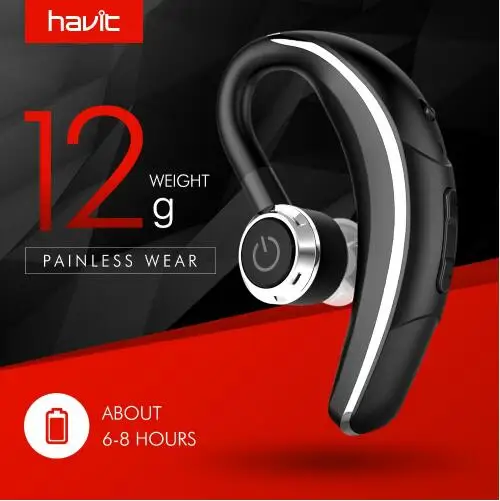 Беспроводные наушники HAVIT I9 Bluetooth 4 1 с вращением на 180 градусов микрофоном