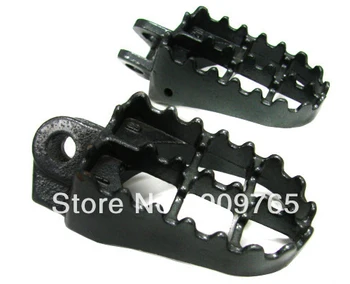 

STEEL FOOT PEGS FOOTPEGS for Kawasaki 03-07 KLX 400/Suzuki 90-02 RM 125 250/00-07 DRZ 400 DR-Z