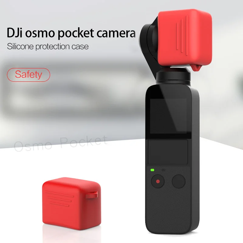 Цветной Osmo Карманный мягкий силиконовый гелевый Чехол для тела Защитная крышка объектива для DJI OSMO Pocket