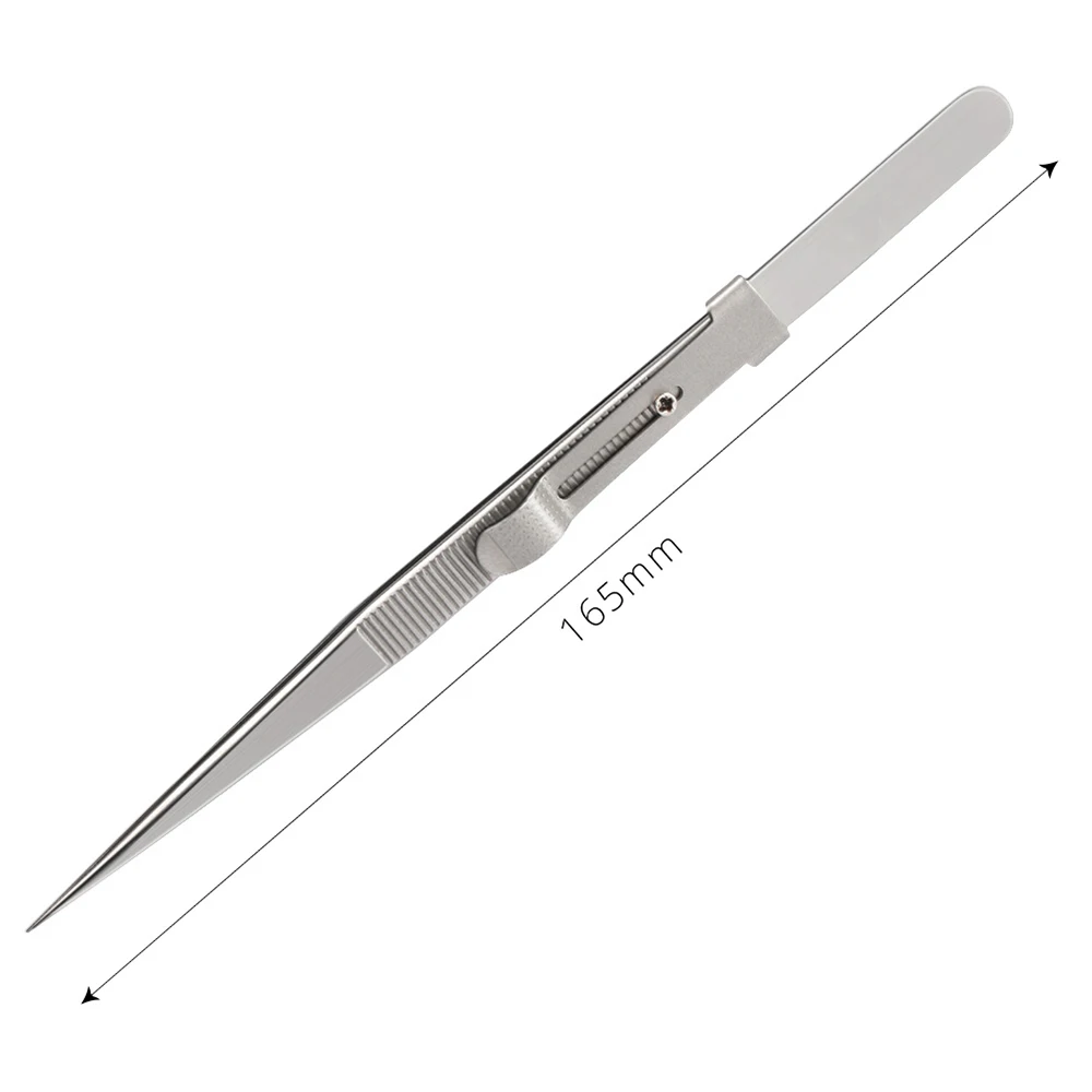 Precision Adjustable Slide Lock Tweezers  (5)