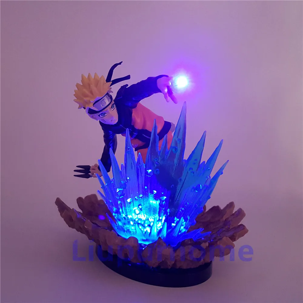 Светодиодные фигурки Наруто удзумаки luminaria из аниме сделай сам дисплей