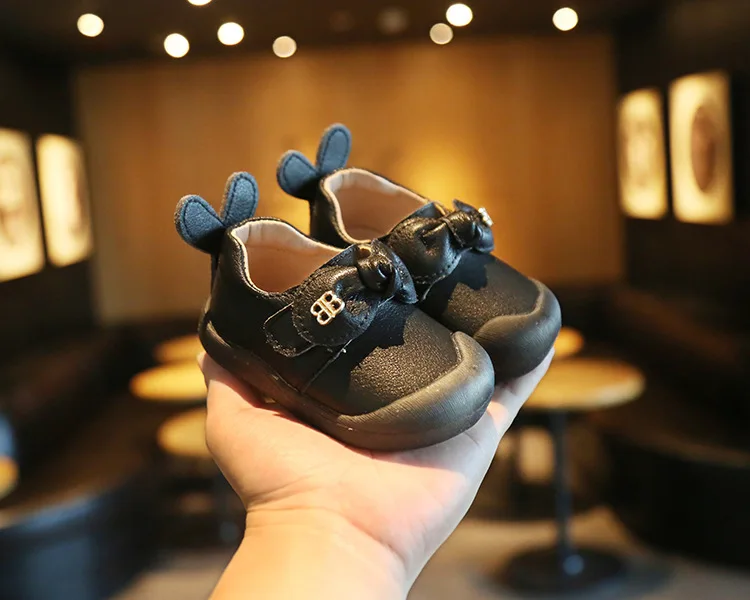 Autumn Shoes Baby Toddler Shoes Baby Infant Shoes Soft Bottom Non-slip Children's Shoes Leather Shoes