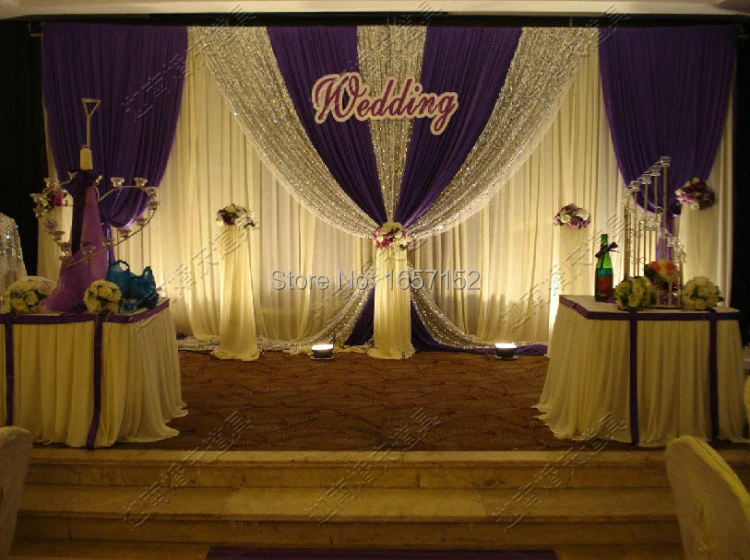 Top rated wedding backdrop Wholesale stage decoration
