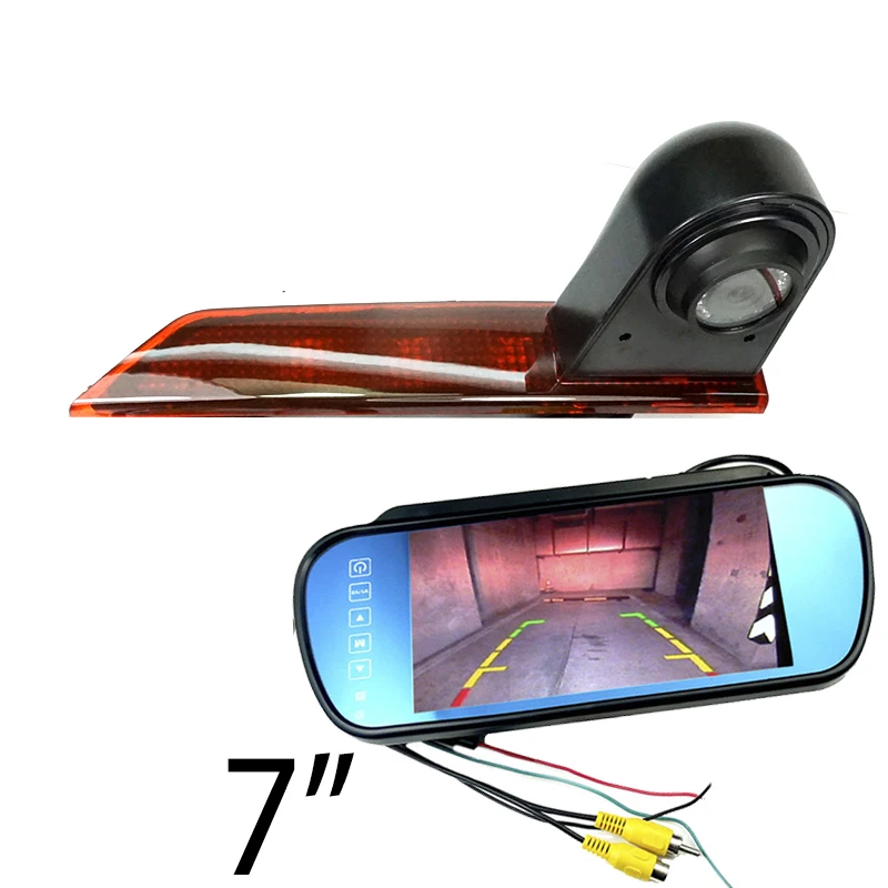 

CCD HD car Brake Light Rear view camera For Ford Transit Custom 2012~2015 van Brke light camera & car monitor kit