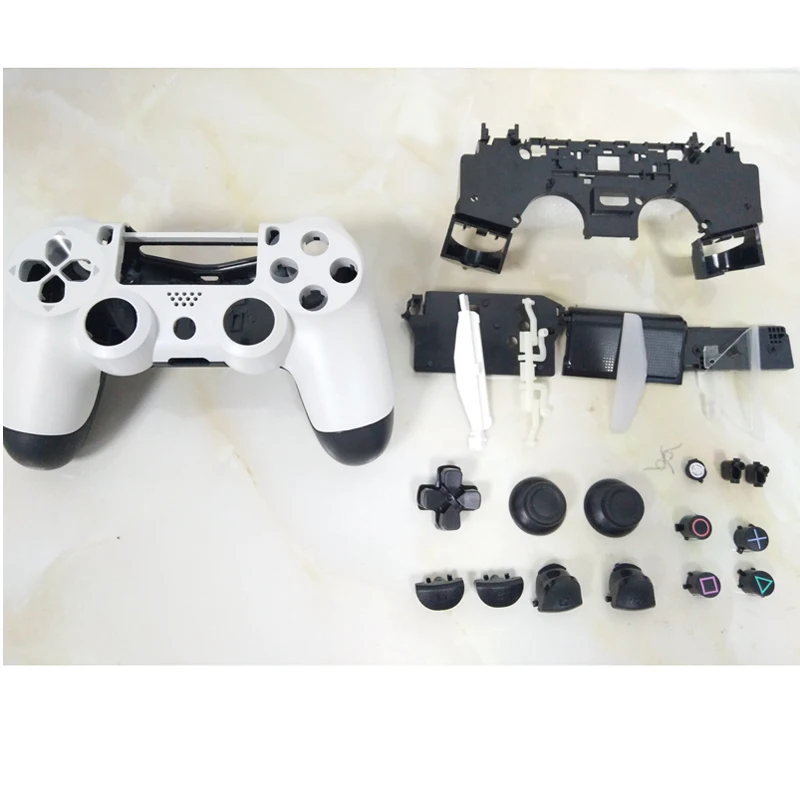 

PS4 Controller Hard Shell Case Full Cover Front Back Hard Upper Housing For Play Station 4 Dualshock 4 Gamepad Replacement Parts