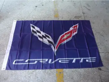 

for corvette purple flag , can custom print file,90X150CM size,100% polyster,corvette purple banner