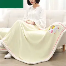 Одеяльца для новорожденных, мягкое теплое детское одеяло для мальчиков и девочек, Пеленальное Одеяло, детское белье для коляски, Одеяло 100*75