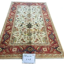 Один экспорт турецкие ковры ручной работы OUSHAK Ozarks ковер из чистой шерстяной X1-4 5X8gc158zieyg14