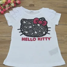 girl t-shirt kids clothes girls tops T-shirt for a girl children T-shirt for girls baby CYY01 2016 hot sale short sleeve
