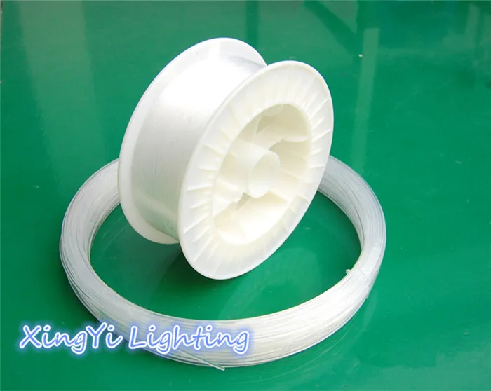 

2700m/Roll 0.75mm diameter PMMA end glow plastic opticas fibre LED fiber optic cable for LED light engine