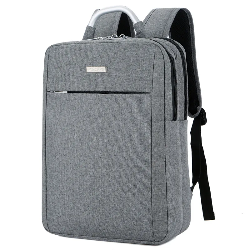 Мужской Оксфордский водонепроницаемый рюкзак для компьютера, студенческий мужской женский Школьный рюкзак, вместительный дорожный рюкзак с алюминиевой ручкой, тренировочная сумка