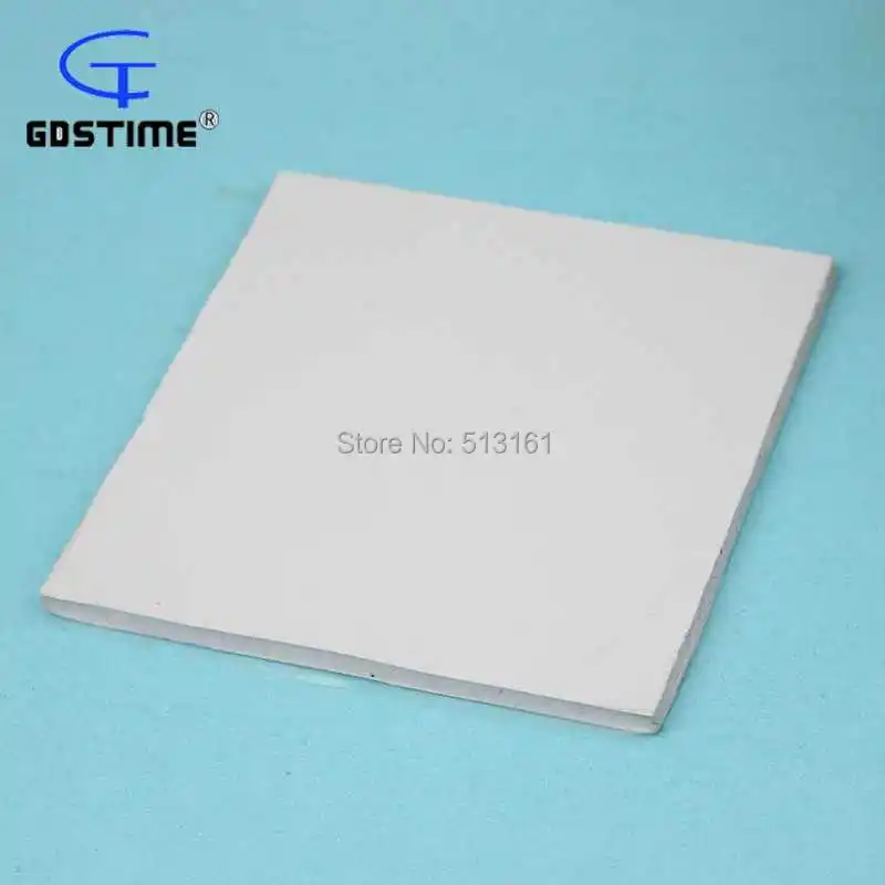 

Gdstime GPU CPU Heatsink Cooling Conductive Silicone 100mm*100mm*4mm Thermal Pad