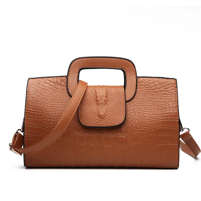 

Luxury Alligator Women bag Women's leather bags brands famous designer women's shoulder bags bolsa feminina women large handbags