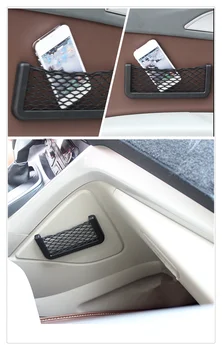 

Car seat side back elastic mesh bag mobile phone holder for Lexus IS350 GS430 RX400h RX330 IS250 ES330