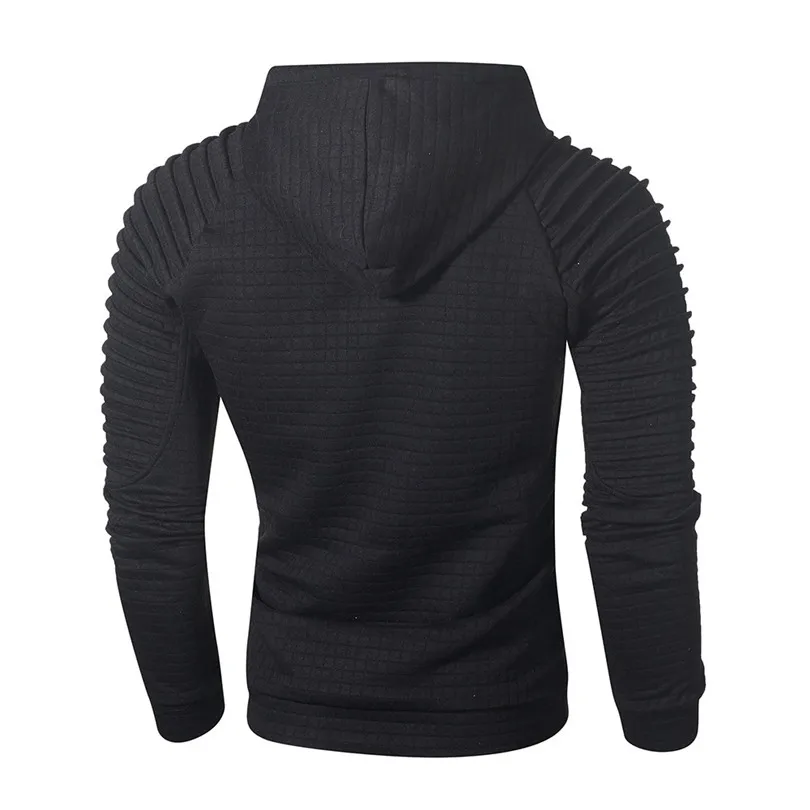  New Fashion Men's Autumn Winter Long Sleeve Plaid Hoodie Hooded Sweatshirt Top Tee Outwear Blouse Sweatshirt Outwear #4F04 (11)