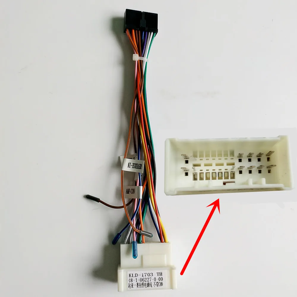 Aliexpress.com : Buy Power Adapter Wiring Harness for Klyde Brand Hyundai IX35 Elantra Accent Tucson/Kia Sportage Rio Santa Fe Cerato Car Radio only from ...