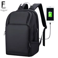 FRN Multifunction USB Charging Men 17 inch Laptop Backpack Waterproof High Capacity Mochila Anti theft Travel Backpack Bag Male