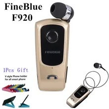 Original FineBlue F920 Wireless Auriculares Driver Bluetooth Earphone Call Remind Vibration Wear Clip Headset Sport Running Fone