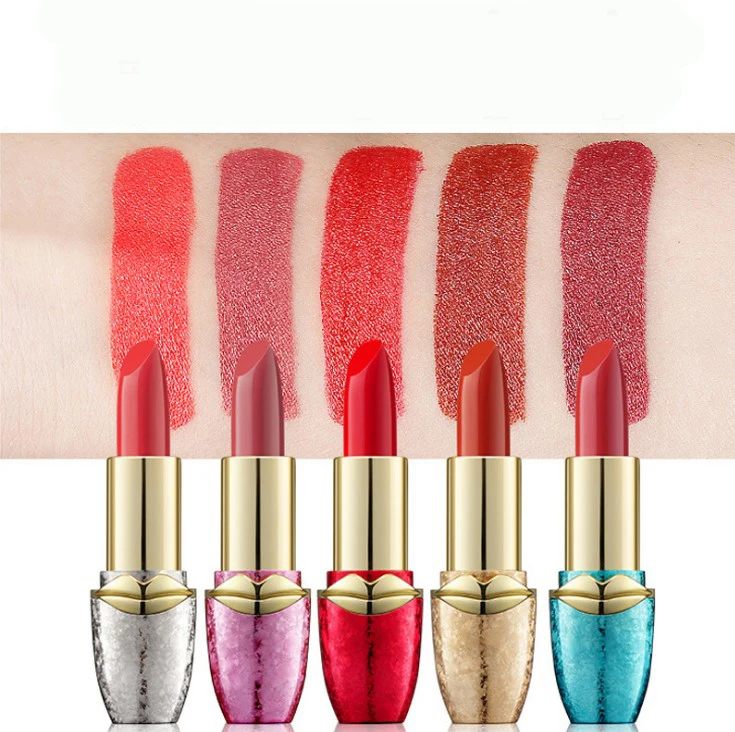 beauty glazed 5pcs/set liquid lipstick lip gloss professional
