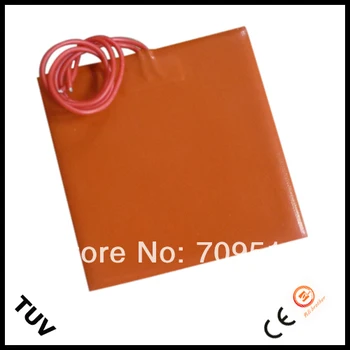

12v Silicone Rubber Heater Bed 300mm x 300mm (12"x12") for 3D Printer