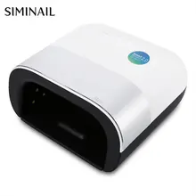 SIMINAIL 48 w soleil lampe LED à ongles ongles sèche lampe à LED pour guérir tous les Types ongles UV Gel vernis constructeur séchage 48 w 36 pièces 365 405(China)