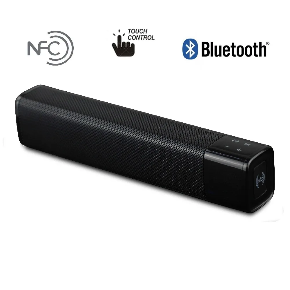 Bluetooth V4.1 динамик с сенсорным управлением 20 Вт 4400 мАч динамик Devpat аудио NFC супер глубокий бас динамик Поддержка micro SD карты Aux