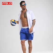 Летние мужские пляжные шорты для плавания спортивные шорты Maillot De Bain спортивные быстросохнущие Бермуды мужские спортивные костюмы