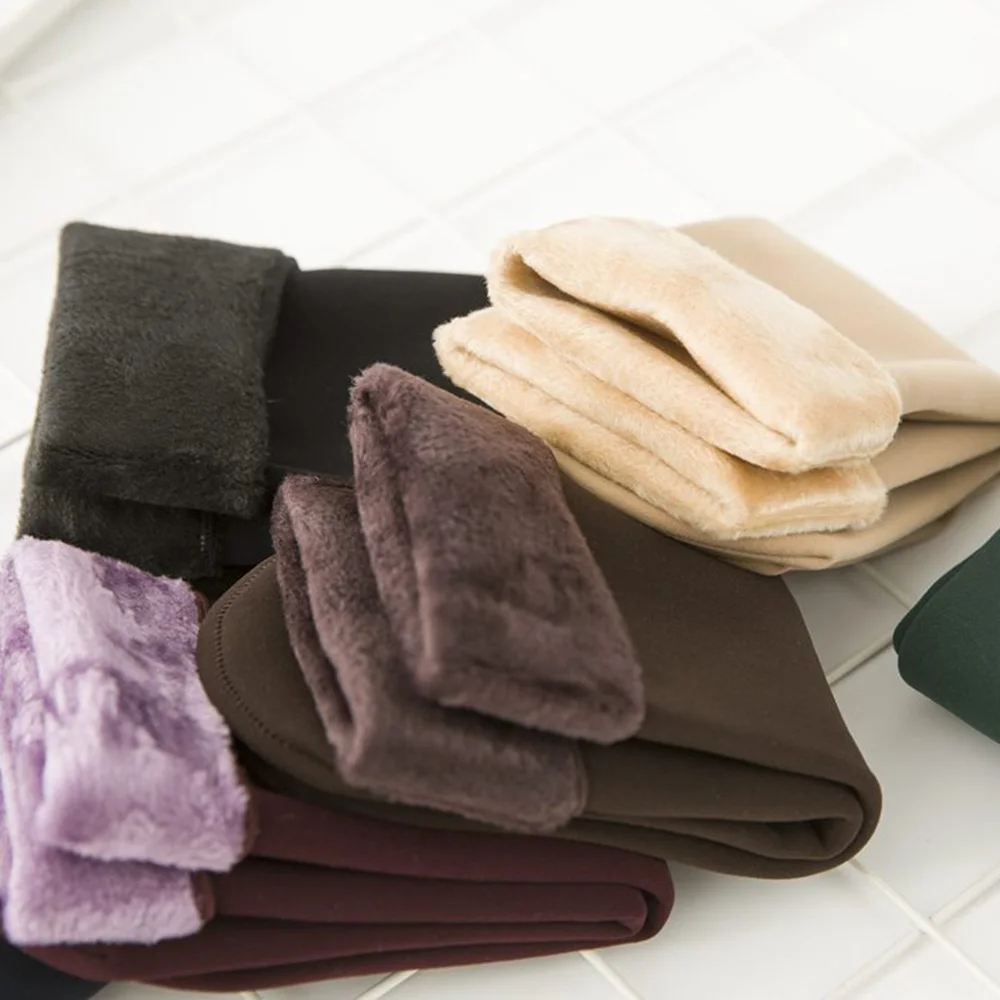 1Pair Women Fleece Socks Winter Sock For Lady Casual Soft Warm Footwear Elastic Fleece Lining Slipper Socks Velvet Solid Color 1Pair Women Fleece Socks Winter Sock For Lady Casual Soft Warm Footwear Elastic Fleece Lining Slipper Socks Velvet Solid Color