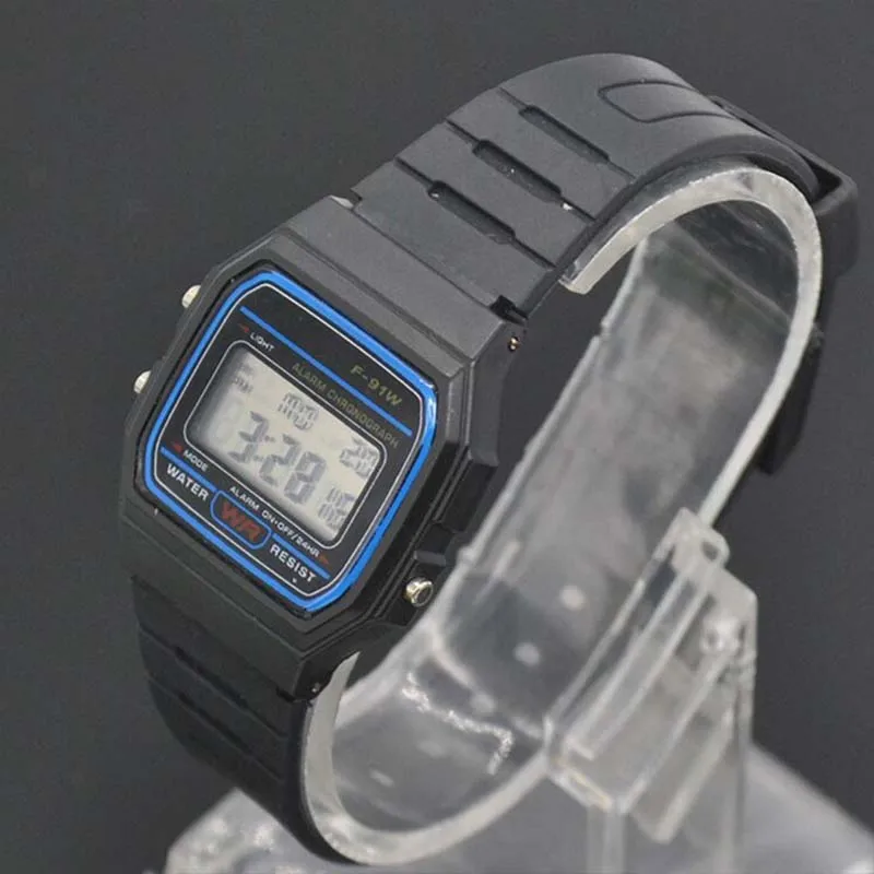 

Hot Student Boy girl Children LED Watch Multi-function Trend Jelly Silicone Strap Ultra-thin Smart Electronic Watch