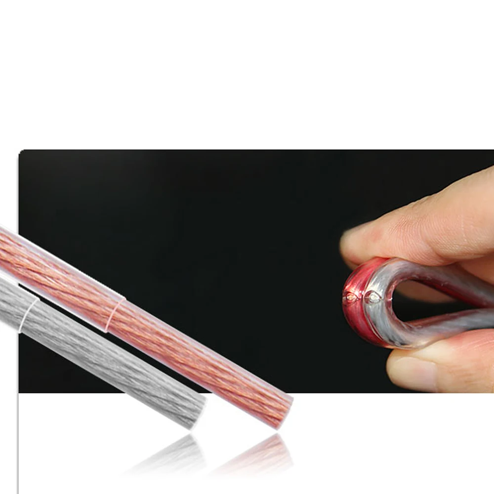 KGUSS KG2106 колонка проводной кабель аудио DIY HIFI OFC чистый бескислородный медный