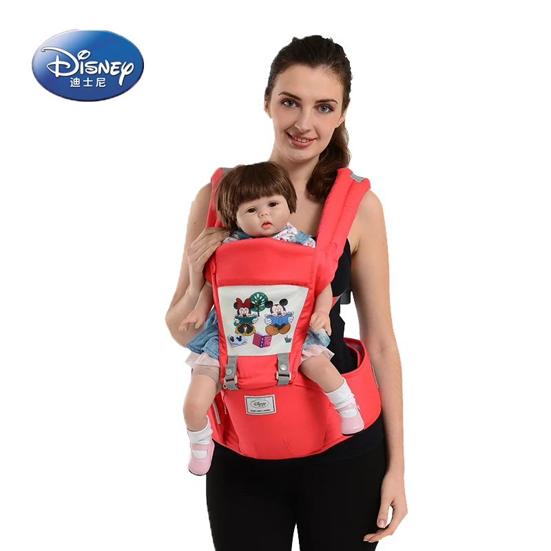 Disney Breathe Printde Хипсит (пояс для ношения ребенка) мульти-функция 3D дышащий ремень Inported ткани мать Дети Рюкзаки