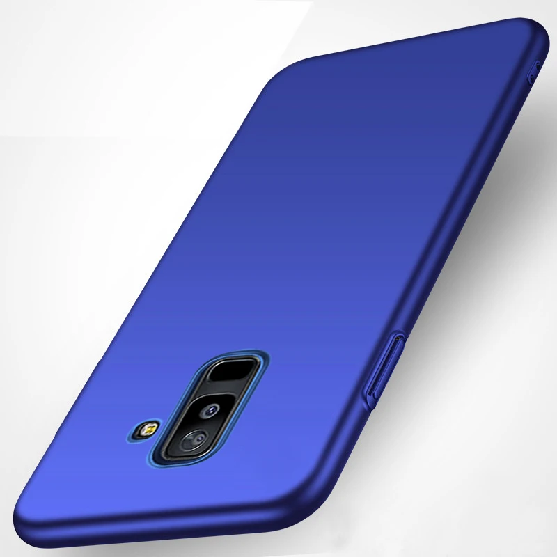 Чехол YonLinTan для Samsung galaxy A6 A 6 A6S Plus 2018 Жесткий из поликарбоната простая матовая