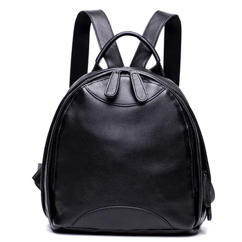 

Men Luxury Backpack For Women 2019 First Layer of Cowhide Ladies'Backpack Genuine Leather Travel Bag Female School Bag For Girls