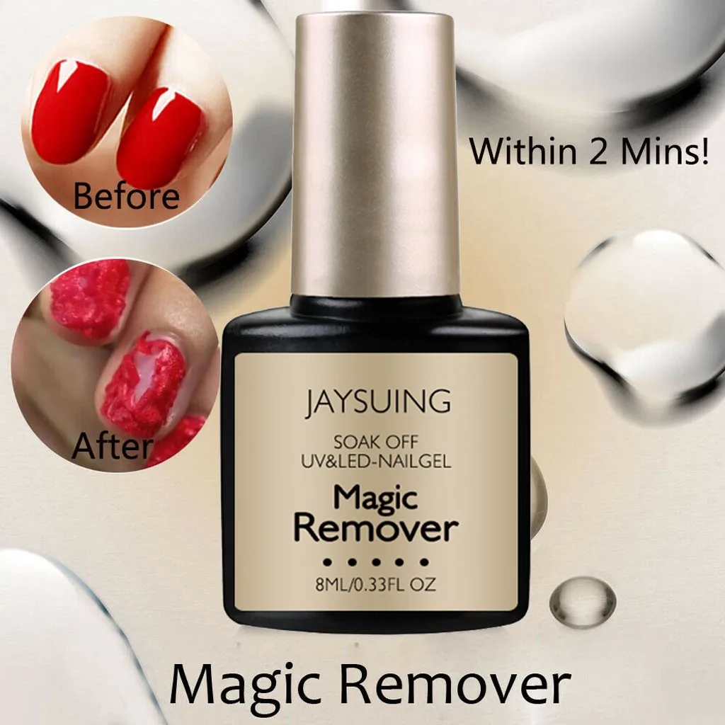 1 бутылка Гель-лак для ногтей Burst Magic Remover Гель-удалитель Magic Nail 8 мл удаляет Гель-лак легко быстро