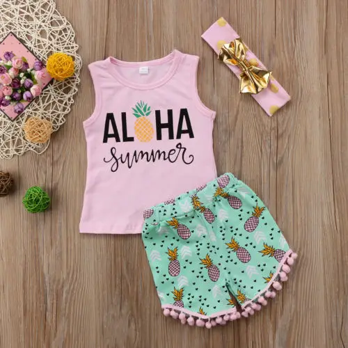 3 шт./комплект детские футболки и шорты для девочек|girls set|pink outfitsset kids |