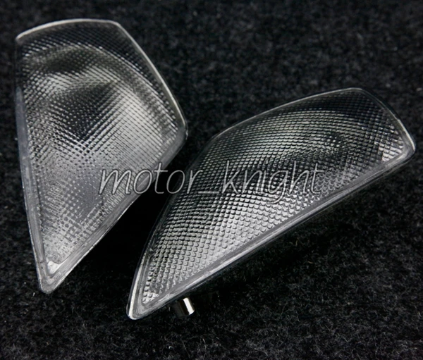

Front Turn Signals Lens Motorcycle Indicator Blinker Cover For 02-06Ducati 749 999 2002-2006