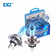 H4 100W DC 12V HOD Xenon White 6000k Halogen Car Head Light Globes Bulbs font b