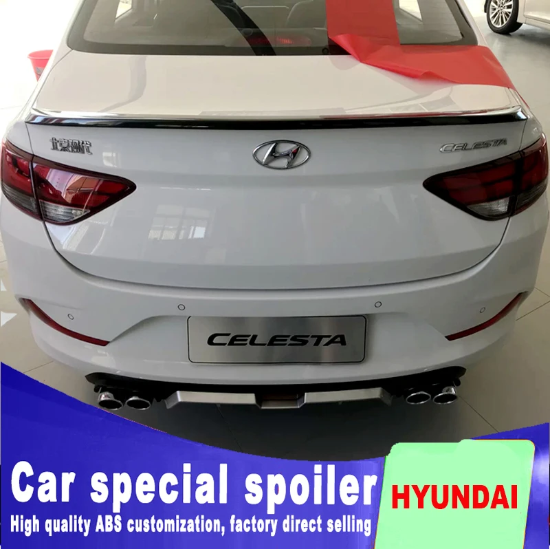 Новый дизайн высококачественный материал ABS для HYUNDAI ELANTRA CELESTA 2017 спойлер на