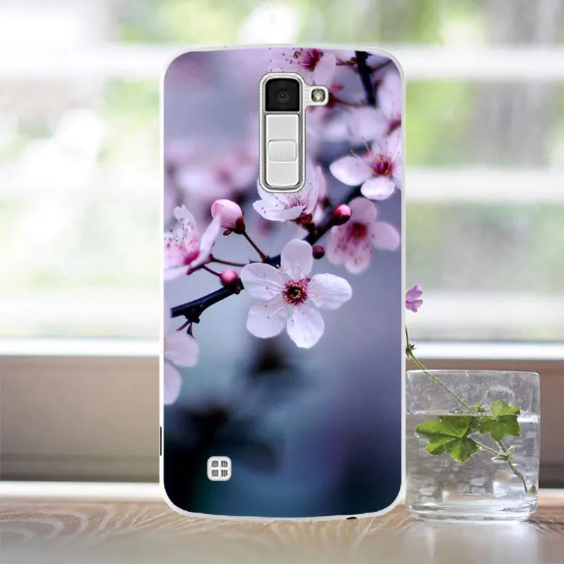 TPU لينة حقيبة لجهاز LG K8 LTE 2016 K350 K350E K350N حالة سيليكون الهاتف عودة ل كابا LG K8 2016 حالة غطاء ل LG K8 LTE حالة