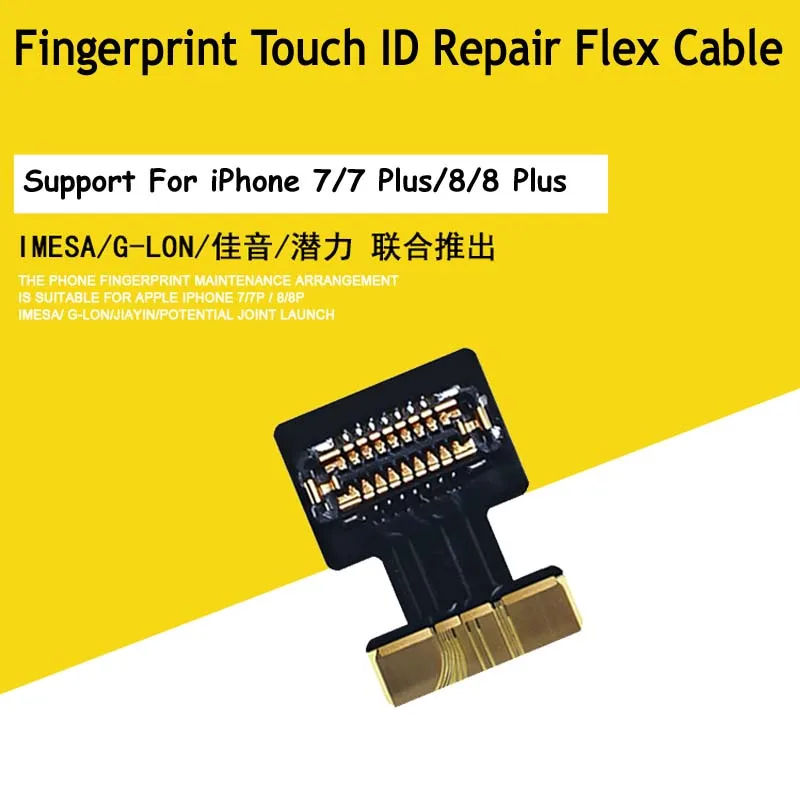 

Genuine G-LON iMesa Fingerprint Touch ID Flex Cable Repair Flex Cable (Connector) For iPhone 7/7 Plus/8/8 Plus