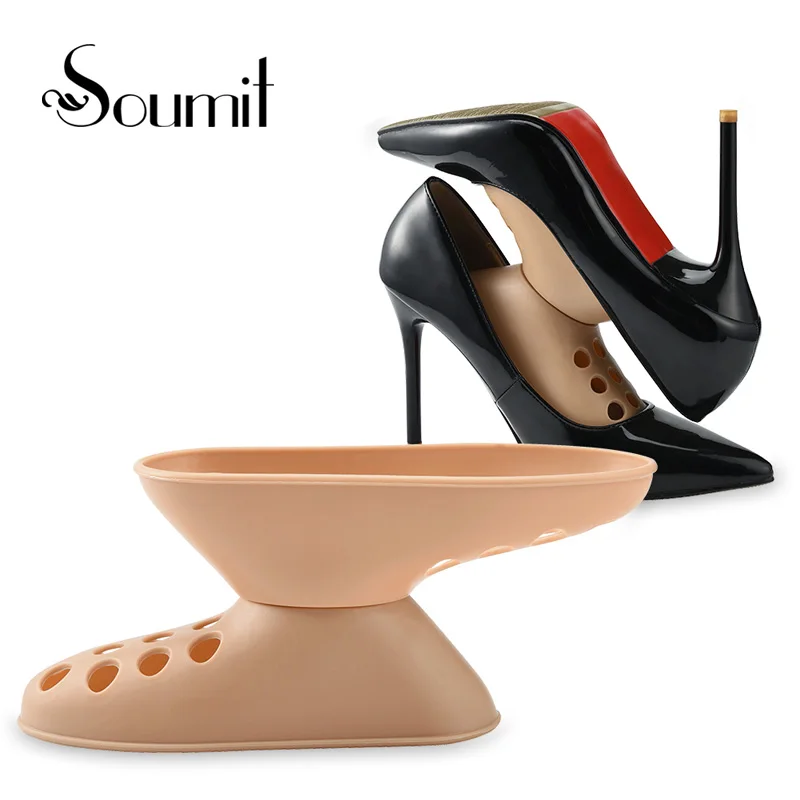 

Soumit 6 pairs Shoe Trees Stretcher Shaper Plastic Shoe Support Device Quality Shoe Rack For High Heel Sneakers Shoe Keeper